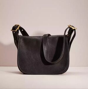 Vintage Coach Patricia Bag - Black and Brass - Very good condition